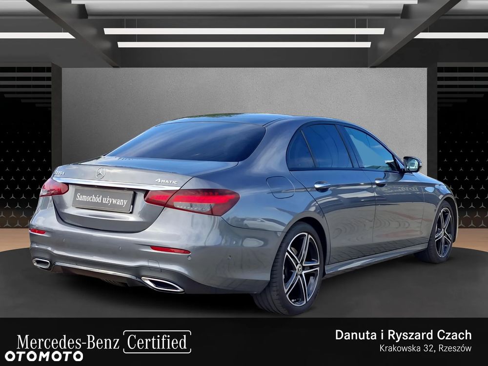 Mercedes-Benz Klasa E 220 d 4-Matic AMG - 5