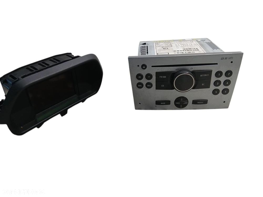 radio cd wyświetlacz opel meriva a 13233930 meriva a - 2