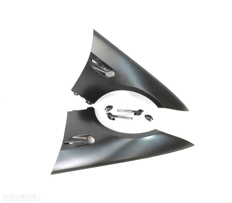 GUARDA LAMAS FRONTAL BMW E92 E93 06-14 LOOK M3 + INTERMITENTES LED - 3