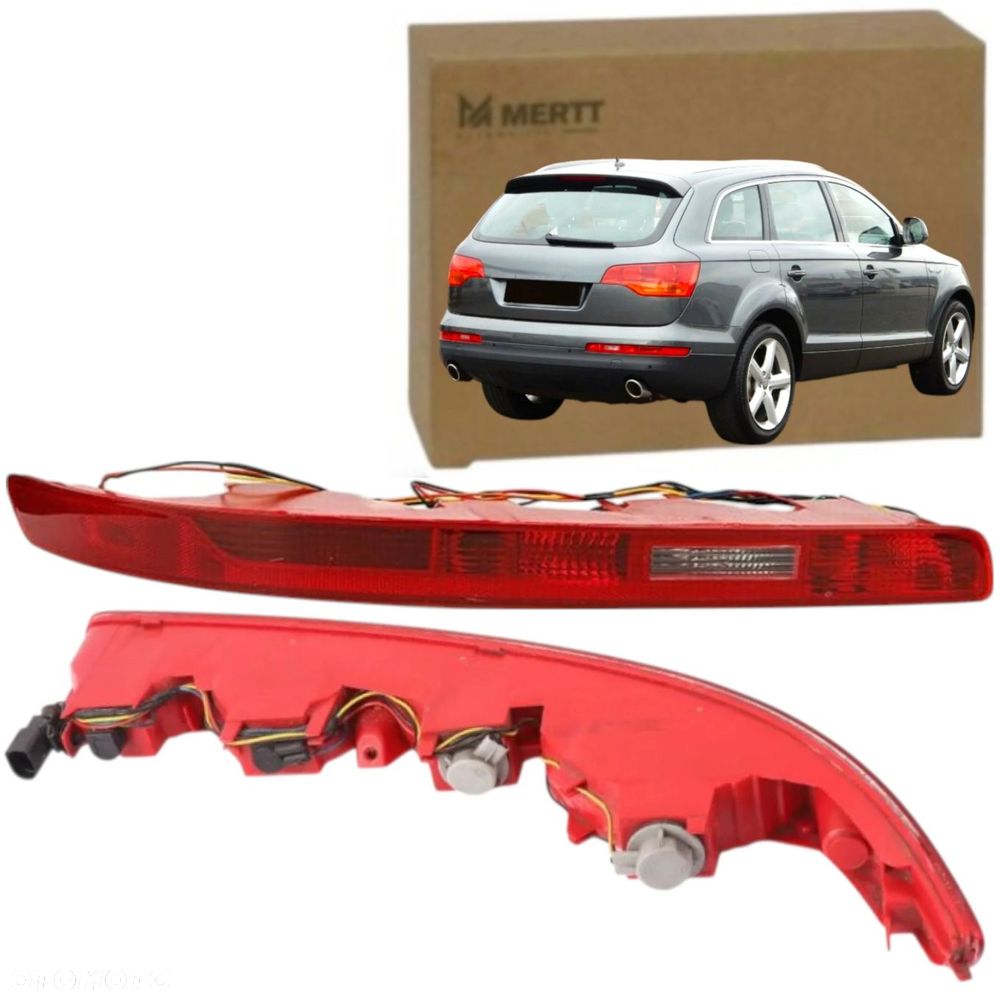 AUDI Q7 4L 2005-2015 LAMPA TYLNA LEWA TYŁ ZDERZAKA TYLNEGO PRZECIWMGIELNA - 1