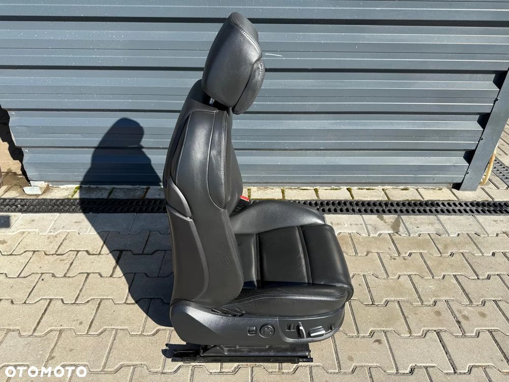 AUDI A8 D3 LIFT FOTEL PRAWY PASAŻERA SKÓRA PAMIĘĆ GRZANY - 5