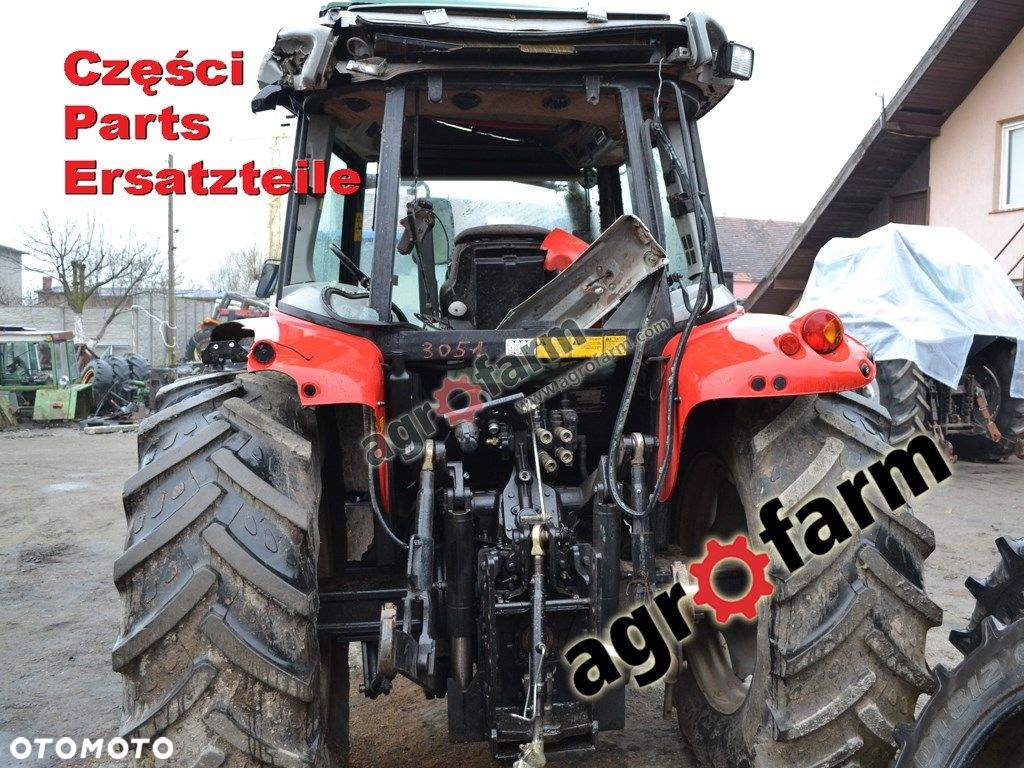 Massey Ferguson 5455 części, skrzynia biegów, oś - 2