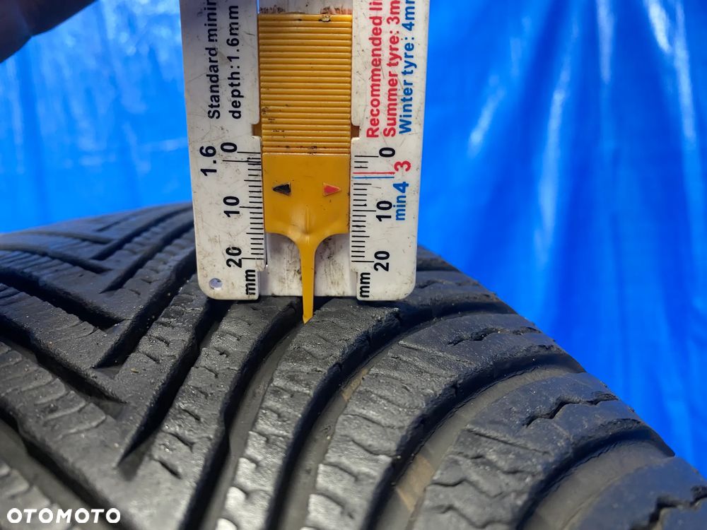 KOŁA KOŁO FELGA STALOWE 17" 5X112; 57,1mm ET38 KOMPLET  OPONY ZIMOWE MICHELIN 6,5mm VW TIGUAN ARTEON GOLF PASSAT SKODA AUDI Q3 Q5 A5 A6 A7 KODIAQ ITP. - 7