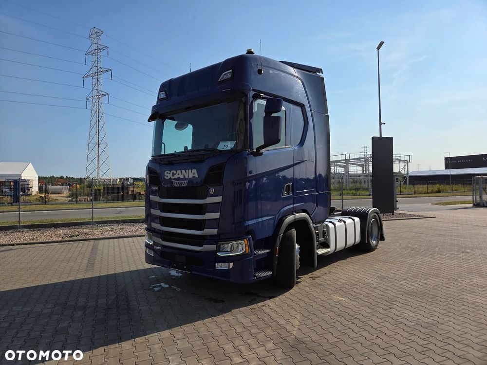 Scania S450/ 2021r/ BAKI 1200L/ STANDARD / ZŁOTY KONTRAKT/ KLIMA POSTOJOWA/ LEDY/ SERWIS NIEMCY/ TACHOGRAF SMART 2 - GEN2 V2 - 2