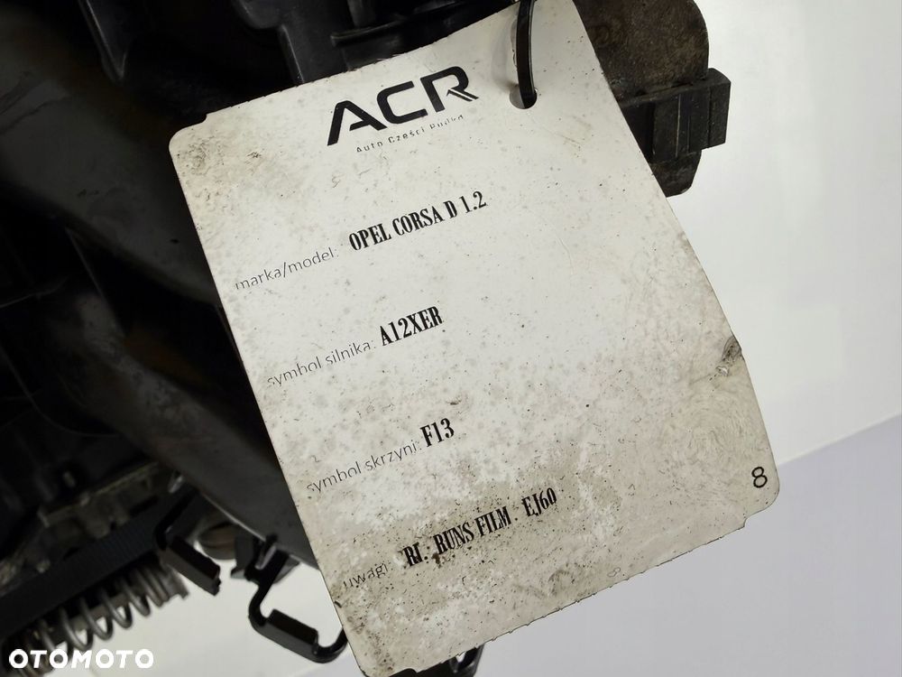 SILNIK A12XER Opel Corsa D 1.2 16V 86KM benzyna tylko 151tyś A12XER - 11