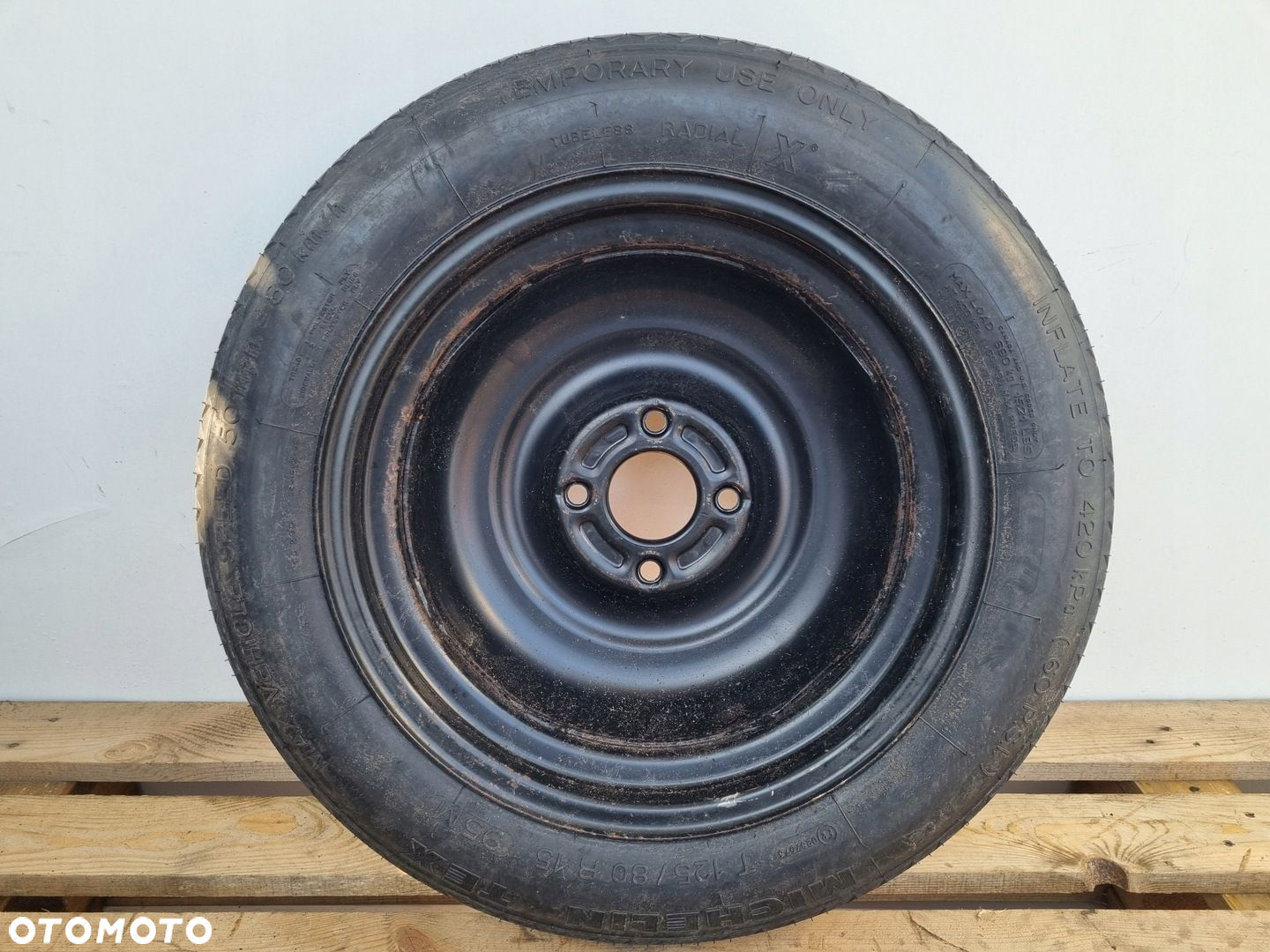 Ford Focus mk1 KOŁO DOJAZDOWE dojazdówka 125/80 R15 4x108 2150828 98AB-TA - 8