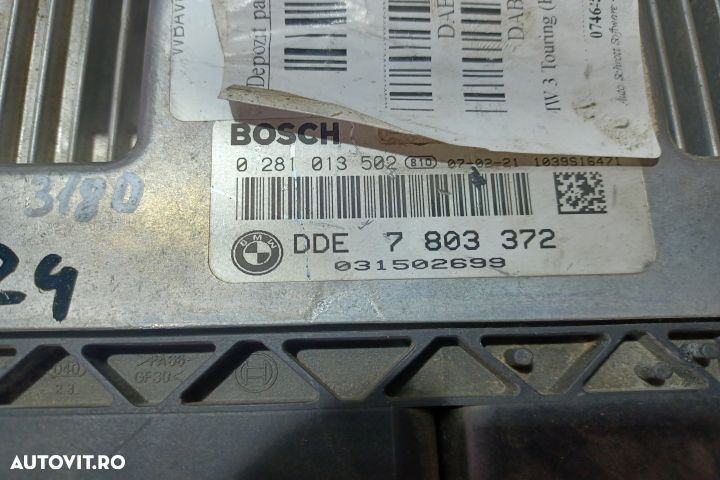 Calculator motor ECU 0281013502 0281013502 BMW Seria 3 E90/E91/E92/E9 - 3