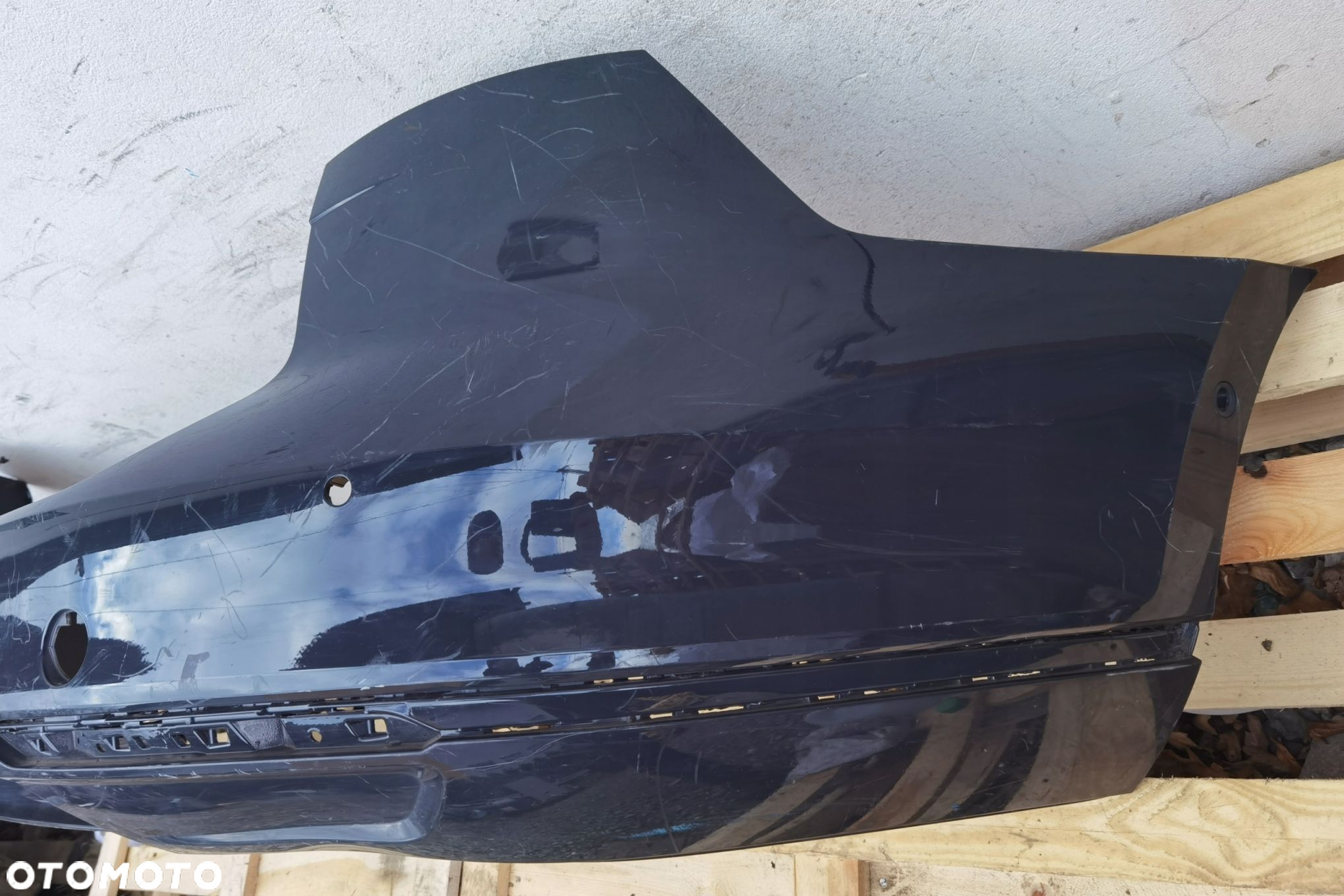 VW PASSAT B8 SEDAN 2017 ZDERZAK TYŁ TYLNY PDC 3G5807521F - 3