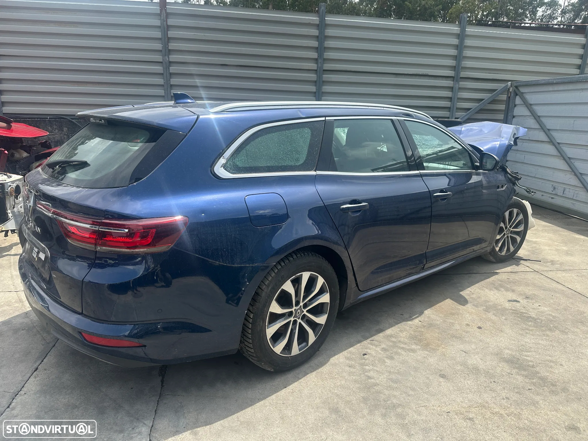 RENAULT TALISMAN 2.0 BLUE DCI DE 2022 MOTOR M9R 650 CAIXA AUTOMATICA EM (CENTRO DE ABATE FIM DE VIDA) - 2