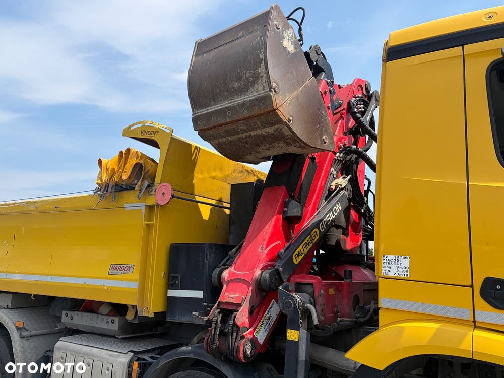 Mercedes-Benz Arocs 8x4 z HDS Palfinger Epsilon | 2020 | Euro 6 | Nowy model | Gotowy do pracy - 7