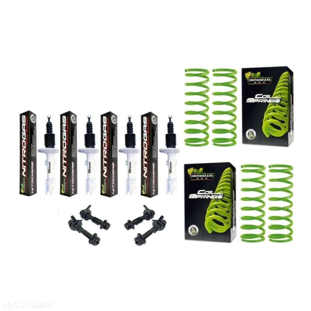 Dacia Duster Kit suspensie IronMan4x4 Nitrogas +35mm - 1