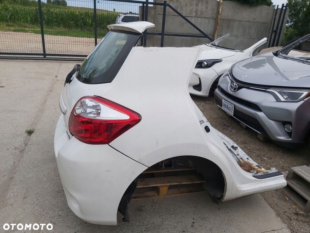Toyota Auris I LIFT zderzak klapa błotnik pas tył - 6