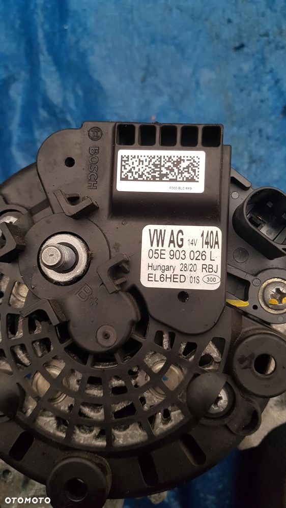 SKODA OCTAVIA IV ALTERNATOR 05E903026L - 4