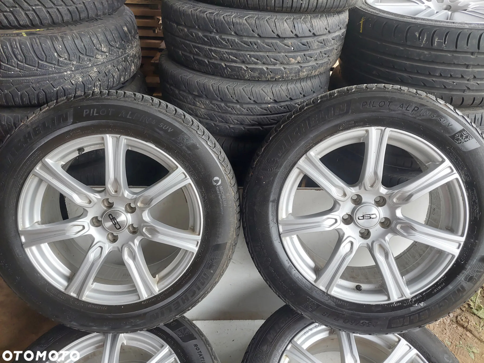 ALUFELGI KOŁA Volvo XC 60, Peugeot , Ford , Citroen  5X108 OT 63,3 Opony Michelin ALPIN235/60R18 ET 42 - 2