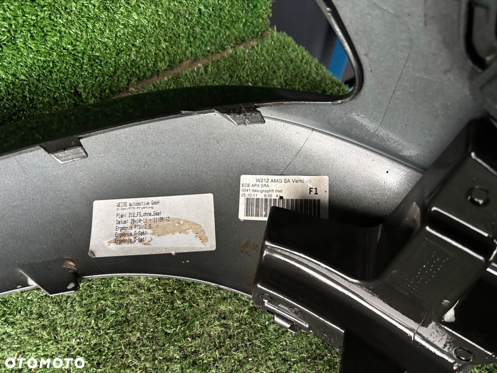Mercedes W212 AMG  zderzak przedni - 6