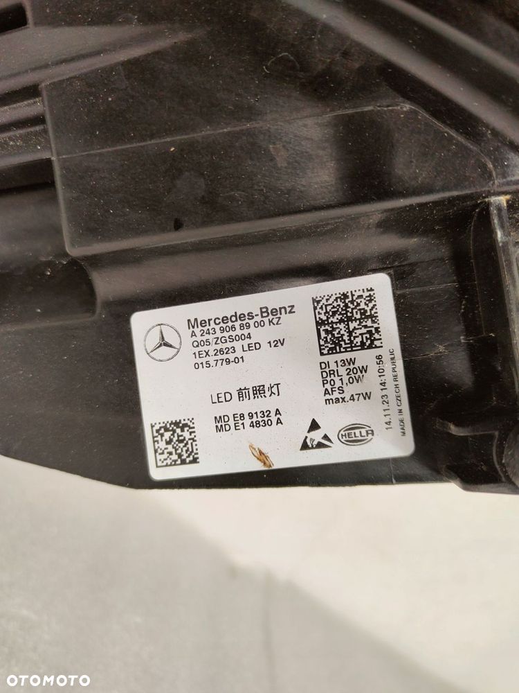 mercedes eqa eqb full led lampa lewy przód a2439068900kz - 5