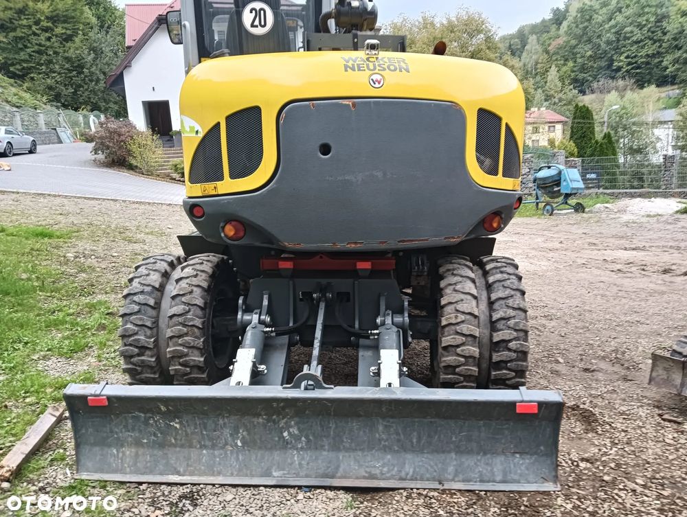 Wacker Neuson EW100 | 2018r | 10 ton | 6000 mtg | sprowadzona | koparka kołowa obrotowa - 6
