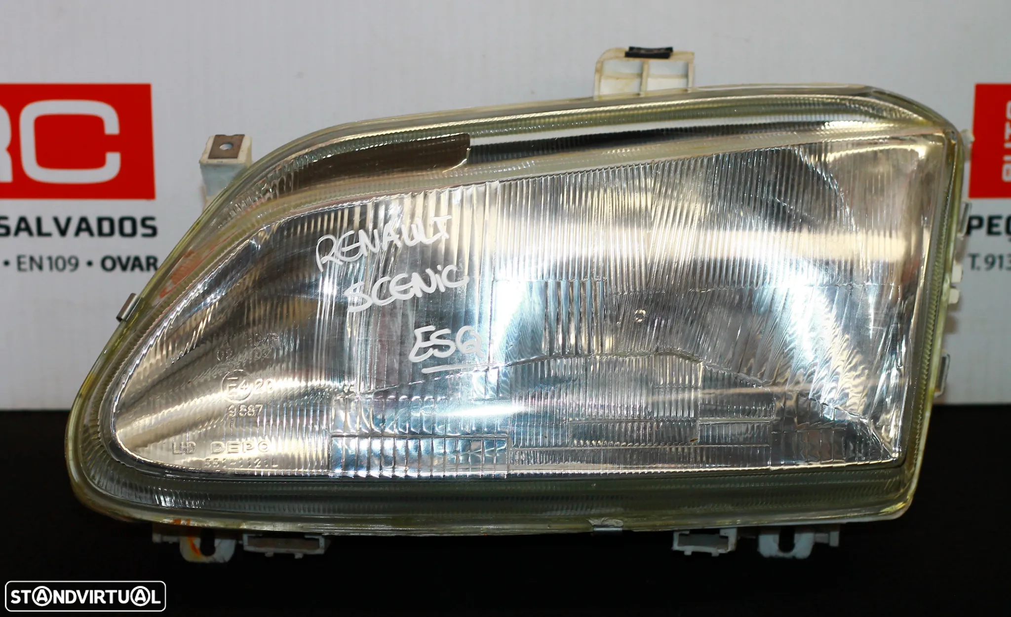FAROL ESQUERDO RENAULT SCENIC - 2