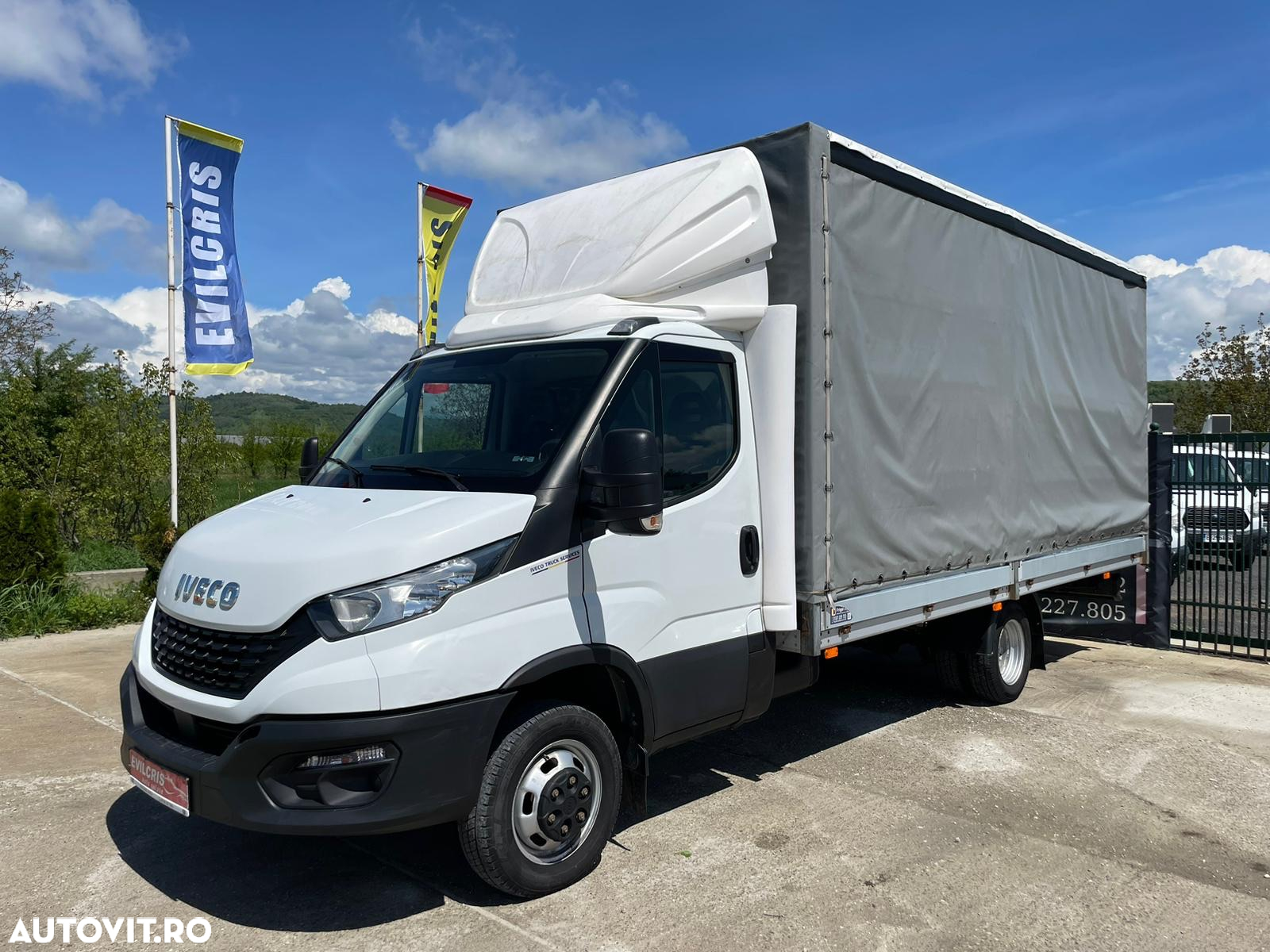Iveco Daily 35C14 Prelata 10 EUROPALETI AXA DUBLA SPATE - 6