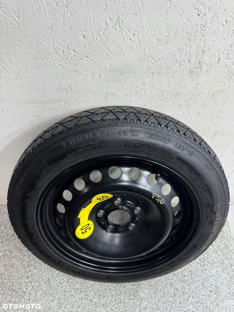 koło dojazdowe zapasowe 115/90 r16 et 25 v40 ii 2012-2018r 30683913 - 5