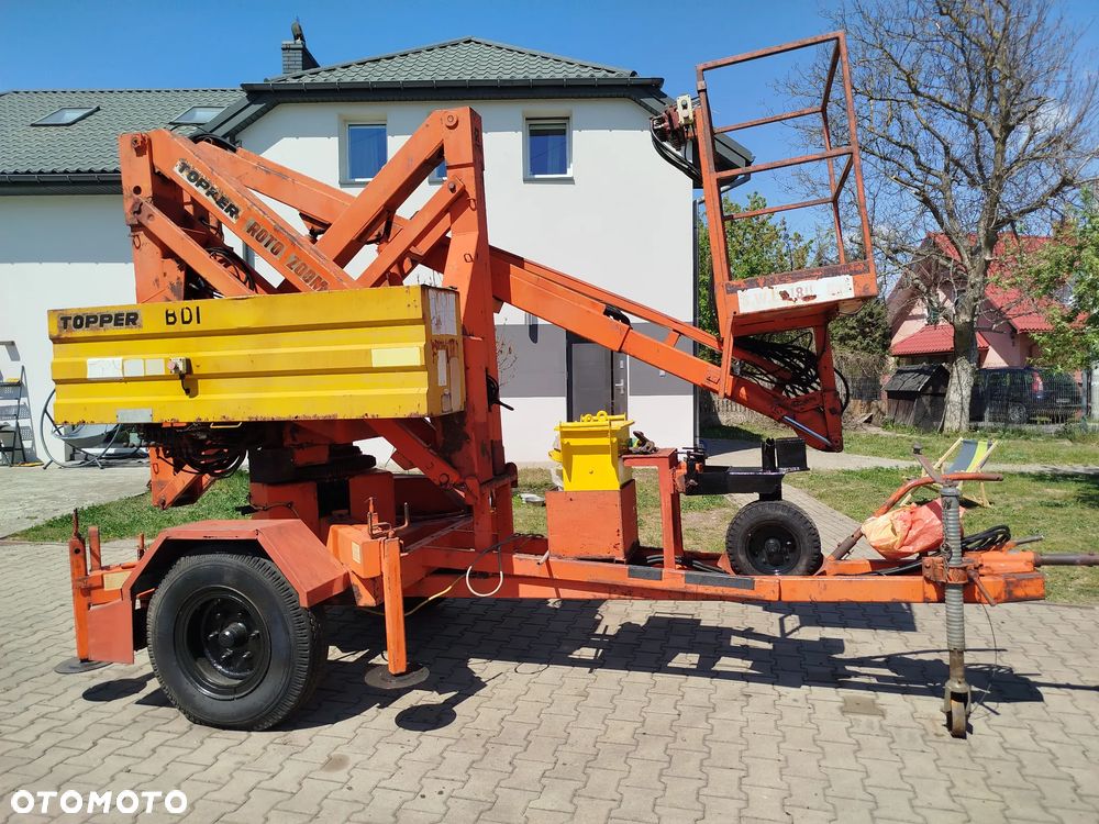 Nifty 17m Topper Roto Zoom Boom 17FD Elektryczna Samojezdna Zwyżka Platforma Robocza podnośnik koszowy - 14