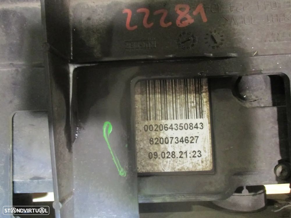 travão mão elétrico renault scenic 2 II 2005 - 3