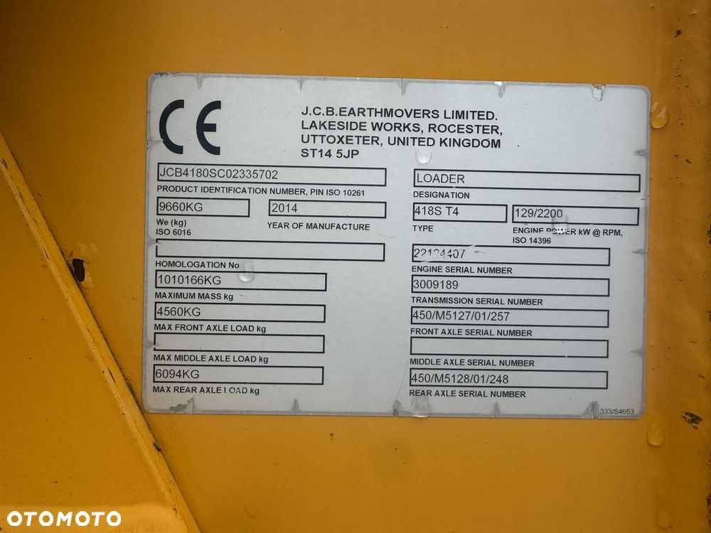 JCB 418S T4 - 9