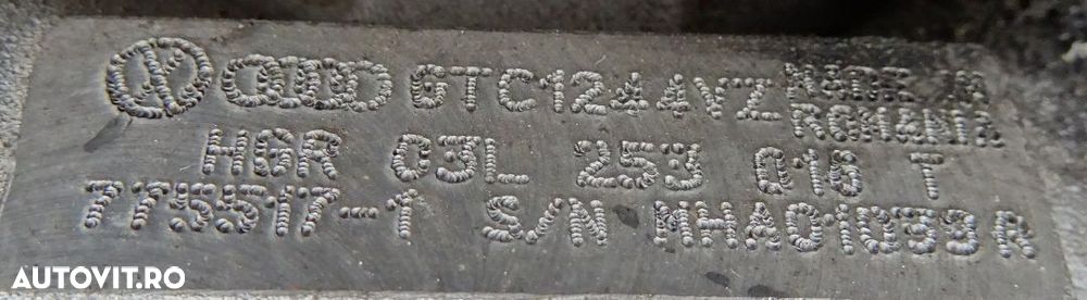 Turbo Volkswagen Golf 6 1.6 TDI CAY 77KW 105 CP E5 din 2010 - 2