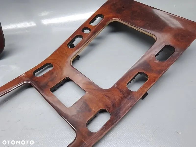 dekor ramka schowek panel drewno mercedes ml w163 lift 2001-2005 - 3