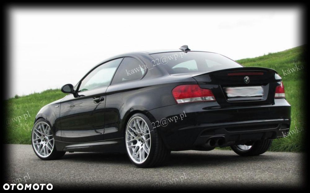 BMW 1 E82 COUPE SPOILER LOTKA SPOJLER PODKŁAD!!! - 4