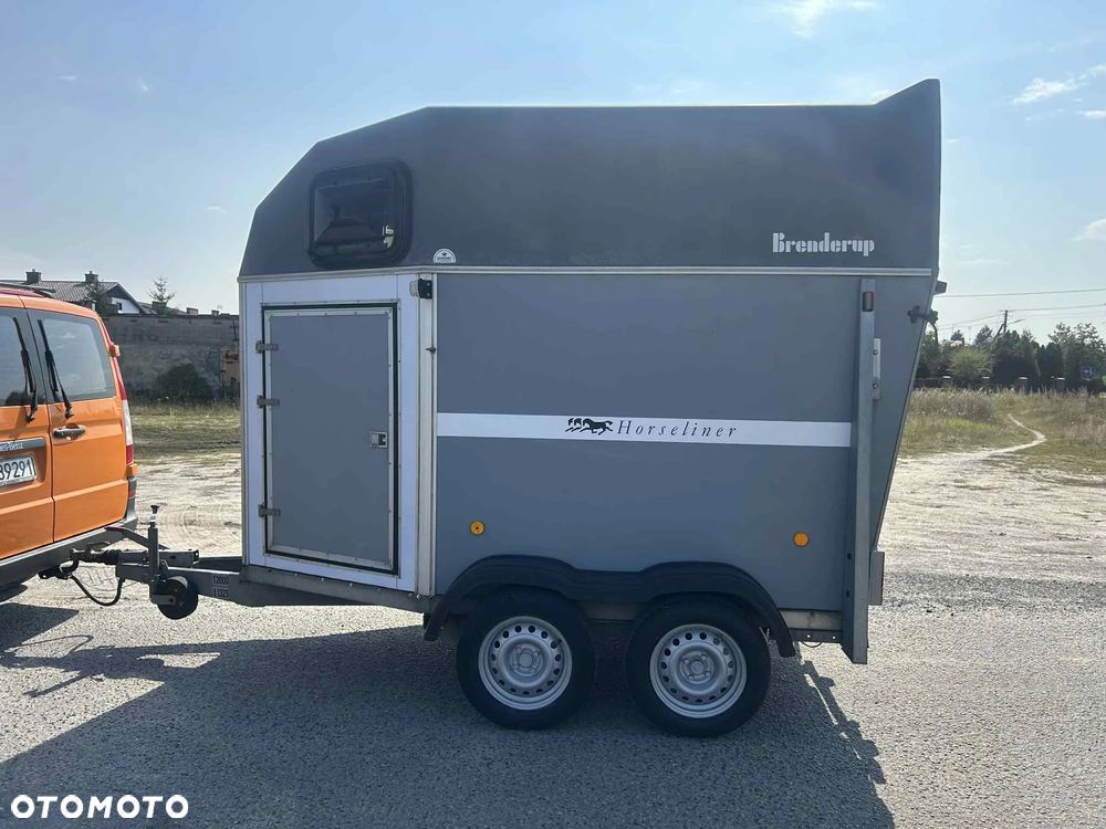 Brenderup 2000 kg do transportu koni 2 konna - 5
