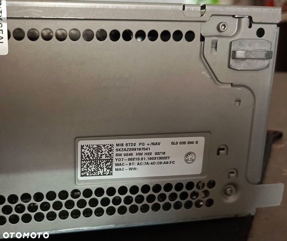 VW SKODA-14 WERSIJ RADIOWYCH Nawigacja RNS 510  Polskie menu z mapami 8557+POI+KOD - 17