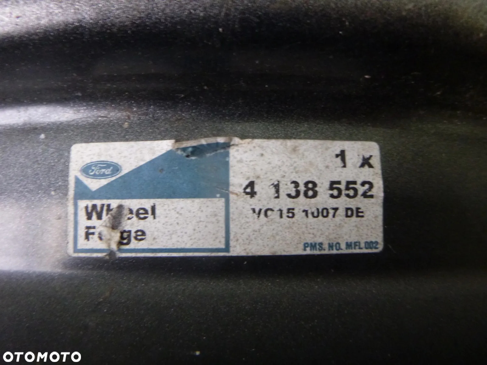 ford transit mk6 mk7 felga stalowa oryginał  r16 6,5j et60 - 2