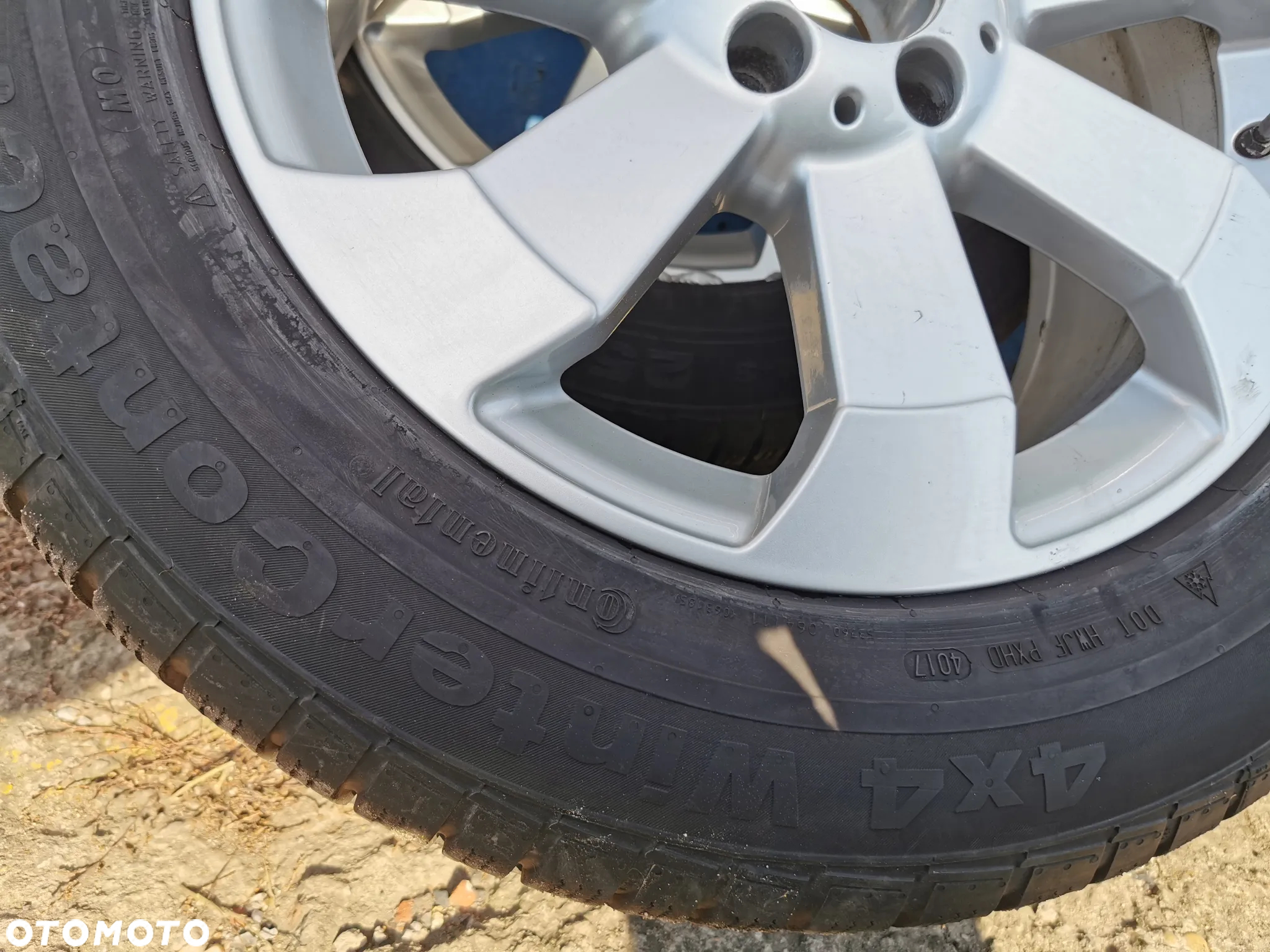 Mercedes GL ML w166 Koła z oponami zimowymi 18x8j ET56,5 5x112 - 10