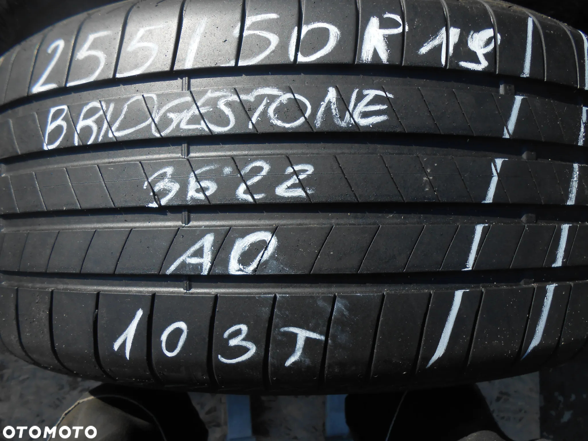 OPONY 225/50R19 BRIDGESTONE TURANZA ECO AO DOT 3622 6.7MM - 2