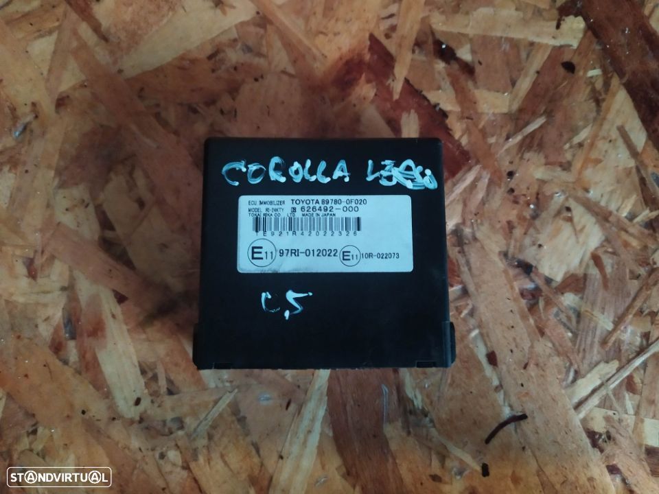 MODULO IMOBILIZADOR TOYOTA COROLLA VERSO 89780-0F020 - 1