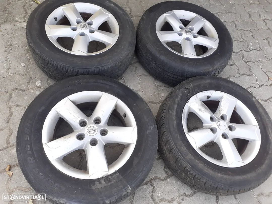 Conjunto jantes especiais nissan qashqai j10 - 1