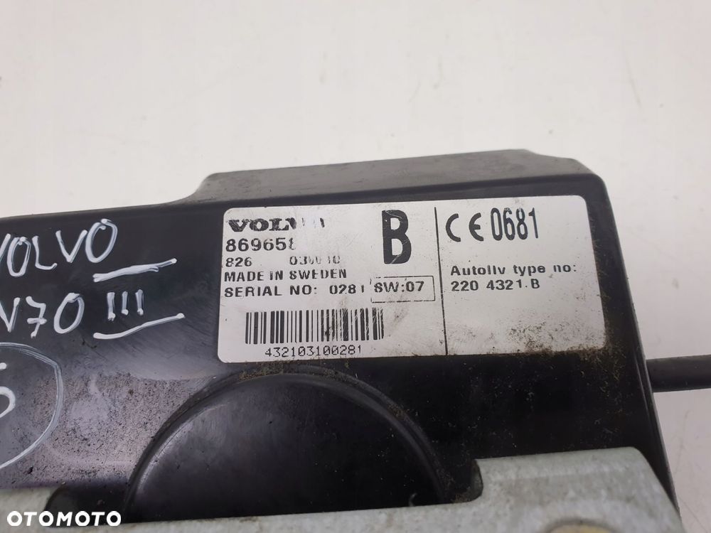 Volvo V70 III S80 II MODUŁ TELEFONU 8696581 - 3