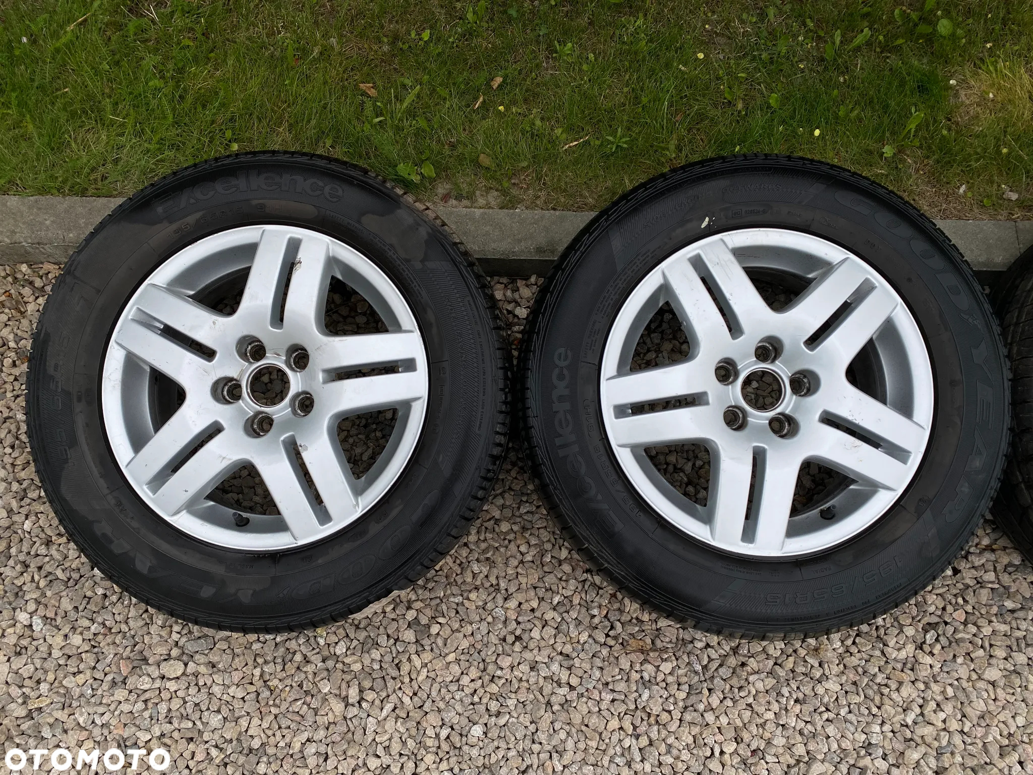 VW SEAT AUDI ALUFELGI FELGI ALUMINIOWE 15 5X100 6JX15H2 ET38 - 5