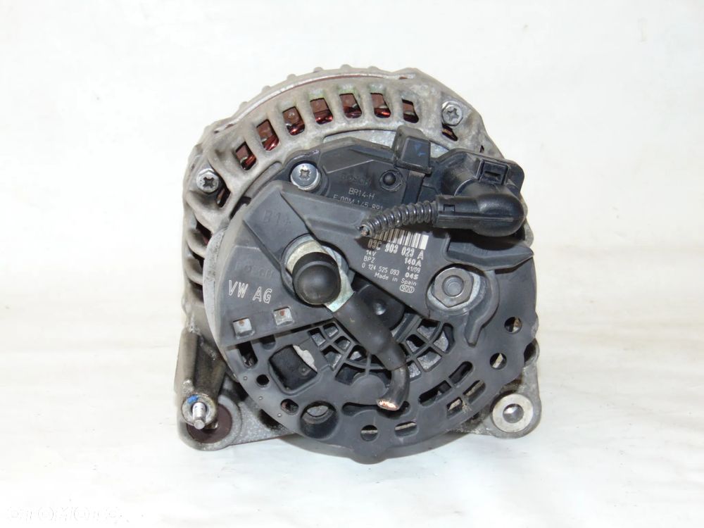 Alternator 03C903023A CAX VW Volkswagen Golf V Touran I Passat B6 Scirocco Tiguan I benzyna 1.4 TSI - 5