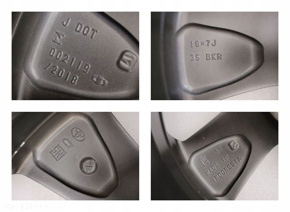 FELGA TOYOTA RAV4 V C-HR 7x18 18 ET35 5x114,3 - 14