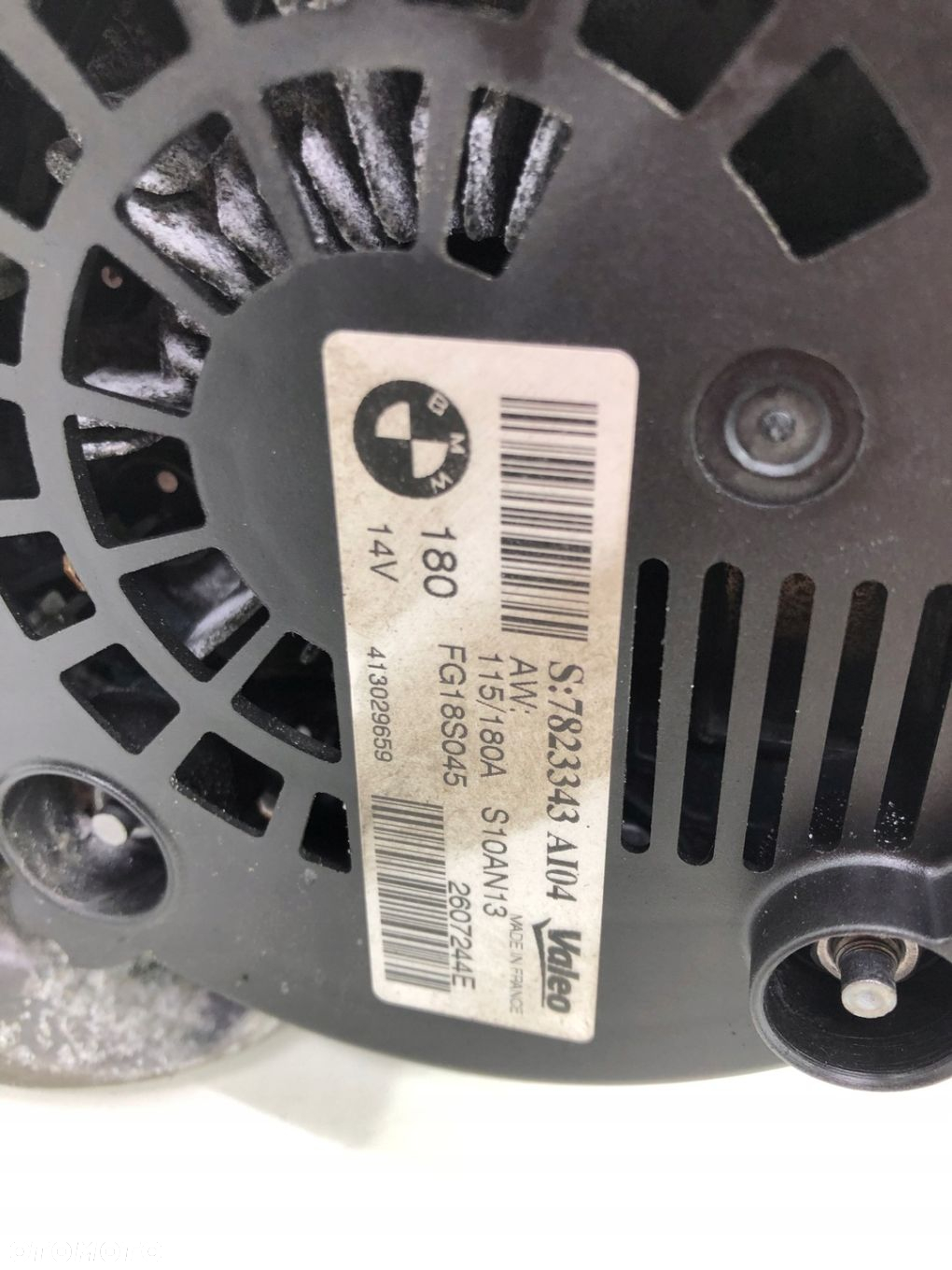 BMW F20 F30 F25 N47 184KM ALTERNATOR 7823343 - 5