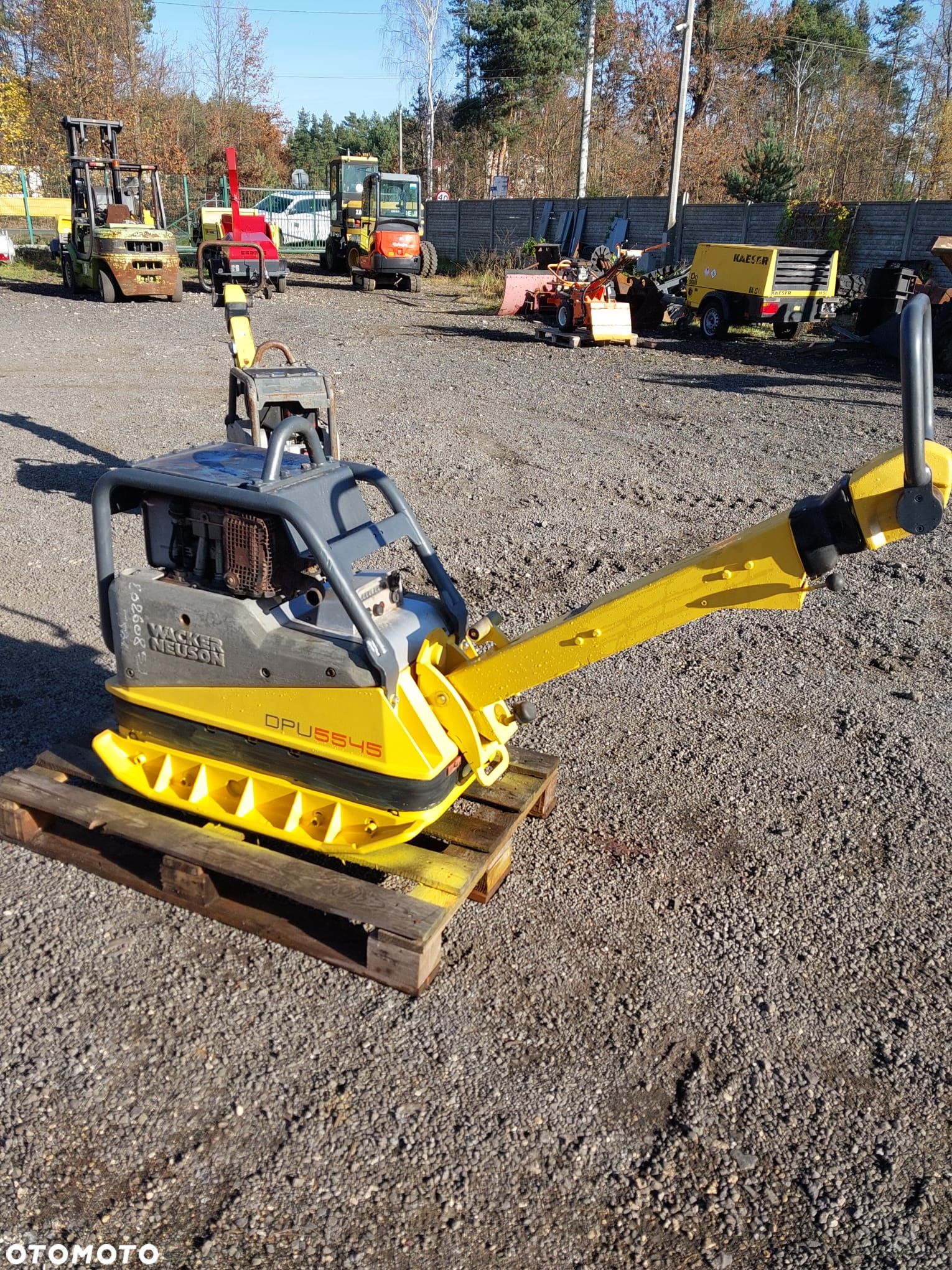 Wacker DPU 5545 zagęszczarka gruntu - 1
