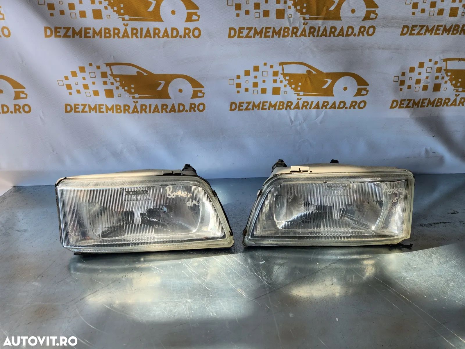 Faruri Far Stanga Dreapta Peugeot Boxer Fiat Ducato Citroen Jumper An 1995-1996-1997-1998-1999-2000 - 1