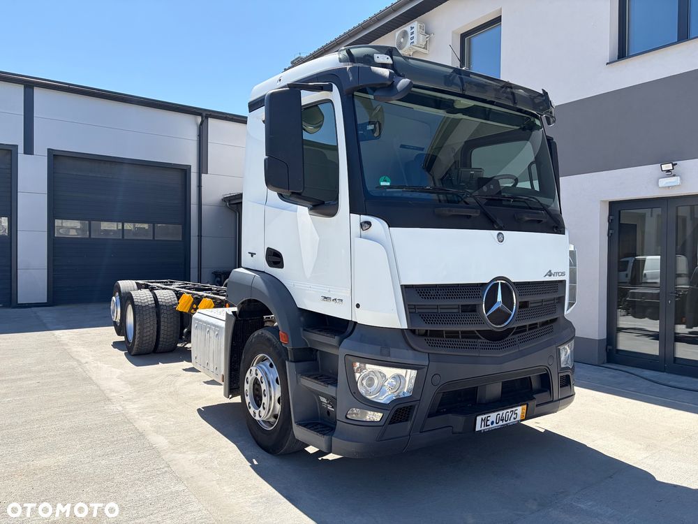 Mercedes-Benz ACTROS ANTOS 2543 6X2 rama do zabudowy oś skrętna 4,9m rozstaw - 6