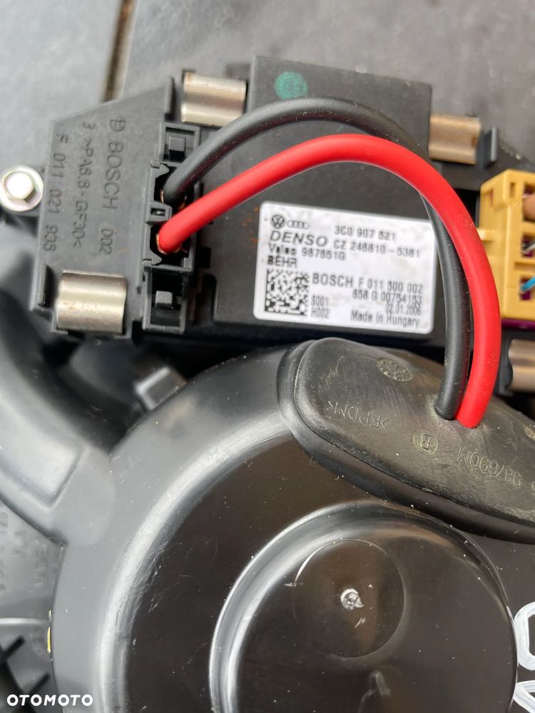 VW WENTYLATOR NAWIEWU OCTAVIA II GOLF V PASSAT B6 1K1820015D - 3