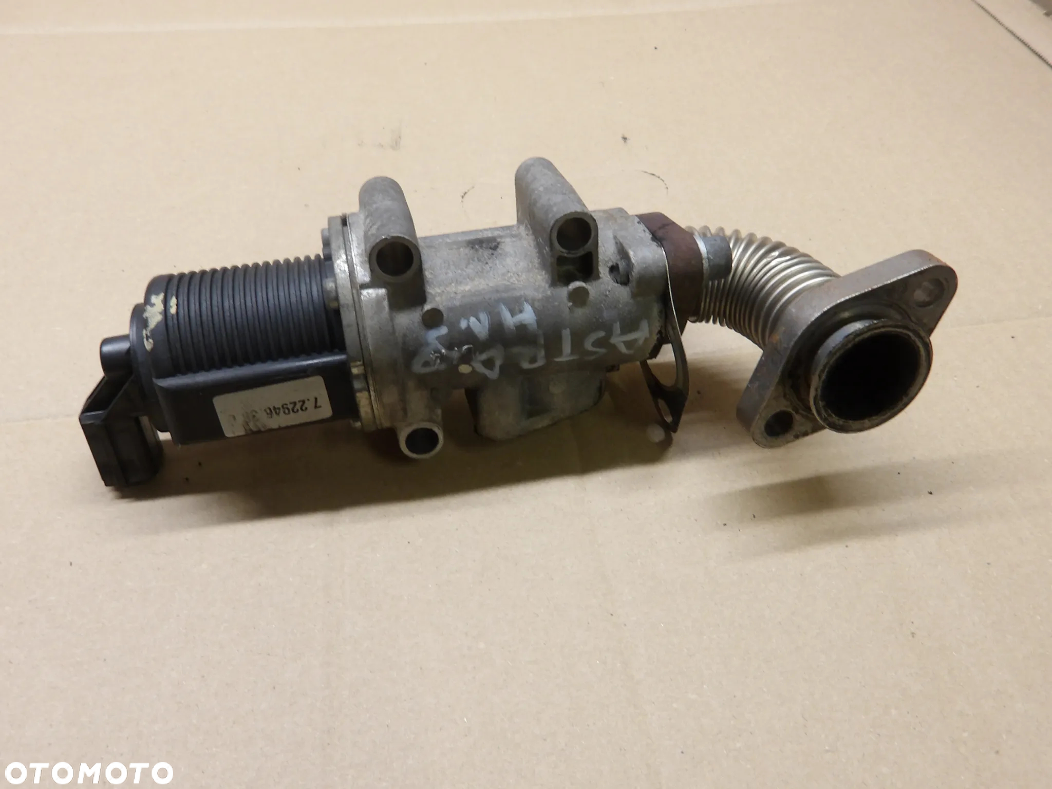 OPEL ASTRA III H HB 5D 1.9D HB 5D ZAWÓR EGR 722946380 - 2