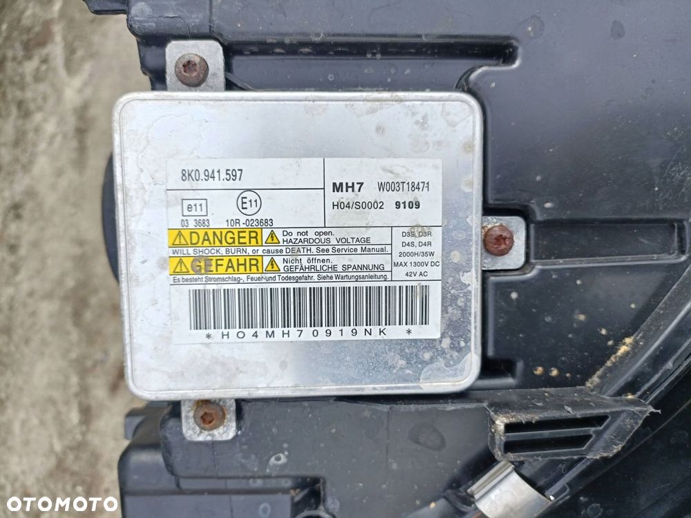 AUDI A4 B8 LIFT 12-15 r. LAMPA lewy przód przednia XENON LED nieskrętna * - 14