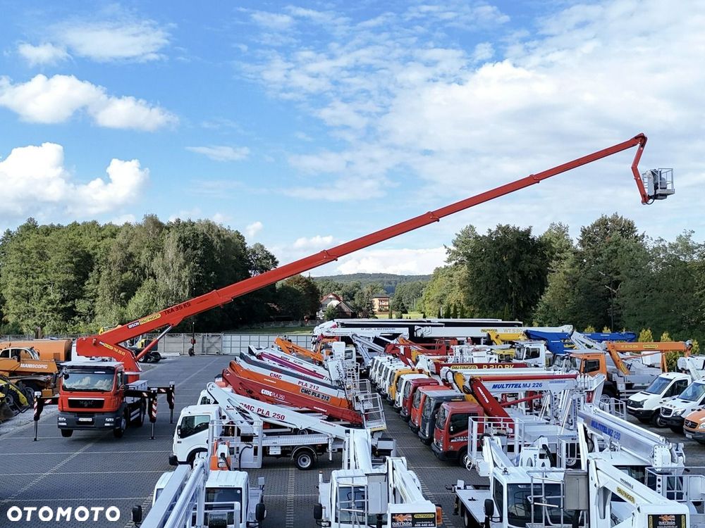 MAN TGM 18.340 Zwyżka BISON Palfinger 35 KS Podnośnik Koszowy - 4