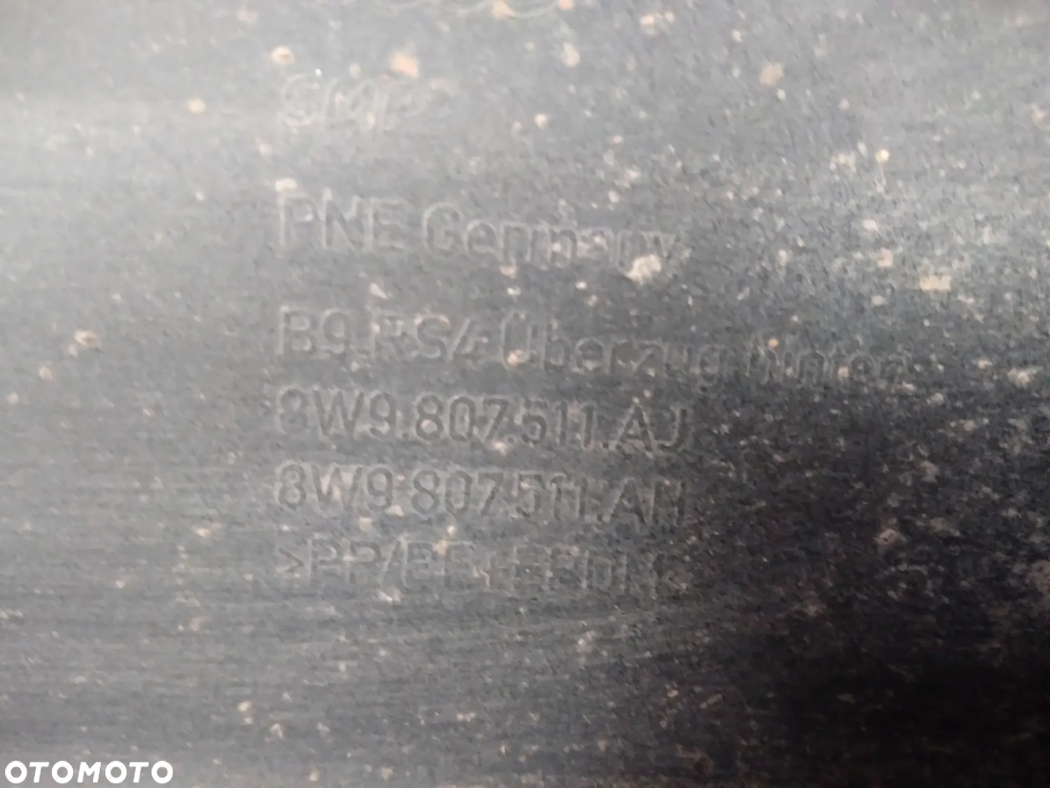 Audi RS4 B9 A4 B9 Lift Kombi Zderzak Tył Tylny 8W9807511AJ - 4